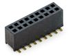 SMD Buchsenleiste 1,27 x 1,27 mm 2-reihig 180°